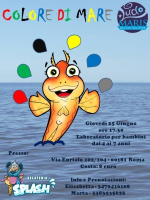 Assaporiamo i colori del mare!!!